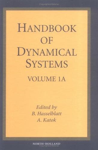 Tapa de Handbook of Dynamical Systems