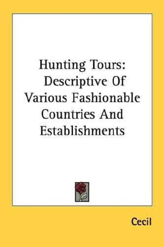 Tapa de Hunting Tours