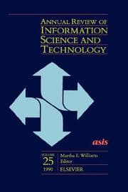 Tapa de Annual Review of Information Science and Technology