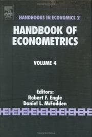 Tapa de Handbook of econometrics