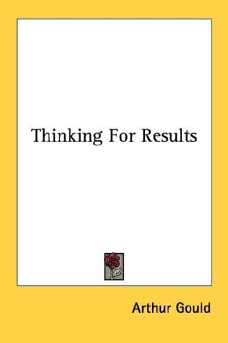 Tapa de Thinking For Results