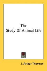 Tapa de The study of animal life