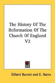 Tapa de The History Of The Reformation Of The Church Of England V2