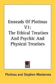 Tapa de Enneads Of Plotinus V1