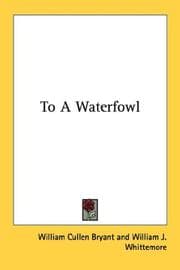 Tapa de To A Waterfowl