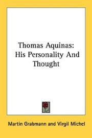 Tapa de Thomas Aquinas