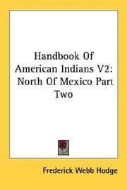 Tapa de Handbook Of American Indians V2