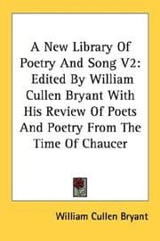 Tapa de A New Library Of Poetry And Song V2