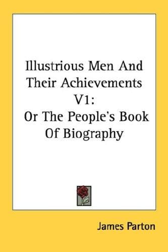 Tapa de Illustrious Men And Their Achievements V1