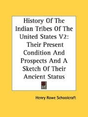 Tapa de History Of The Indian Tribes Of The United States V2