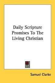 Tapa de Daily Scripture Promises To The Living Christian