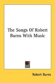 Tapa de The Songs Of Robert Burns With Music