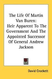 Tapa de The Life Of Martin Van Buren