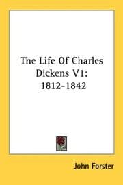 Tapa de The Life Of Charles Dickens V1