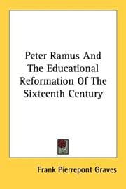 Tapa de Peter Ramus And The Educational Reformation Of The Sixteenth Century