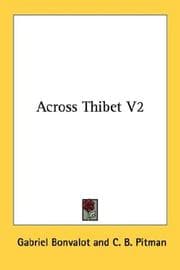Tapa de Across Thibet V2
