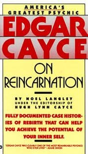 Tapa de Edgar Cayce on Reincarnation