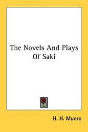 Tapa de The Novels And Plays Of Saki