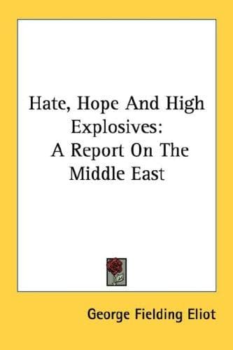Tapa de Hate, Hope And High Explosives