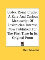 Tapa de Codex Rosae Crucis