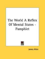 Tapa de The World A Reflex Of Mental States - Pamphlet
