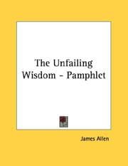 Tapa de The Unfailing Wisdom - Pamphlet