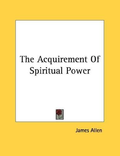Tapa de The Acquirement Of Spiritual Power