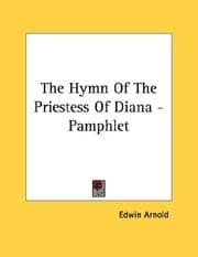 Tapa de The Hymn Of The Priestess Of Diana - Pamphlet