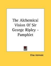 Tapa de The Alchemical Vision Of Sir George Ripley - Pamphlet
