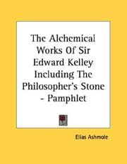 Tapa de The Alchemical Works Of Sir Edward Kelley Including The Philosopher's Stone - Pamphlet