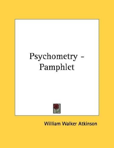Tapa de Psychometry - Pamphlet