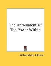 Tapa de The Unfoldment Of The Power Within