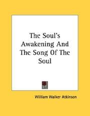 Tapa de The Soul's Awakening And The Song Of The Soul