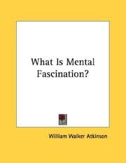 Tapa de What Is Mental Fascination?