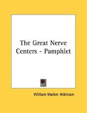 Tapa de The Great Nerve Centers - Pamphlet