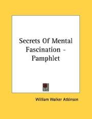 Tapa de Secrets Of Mental Fascination - Pamphlet
