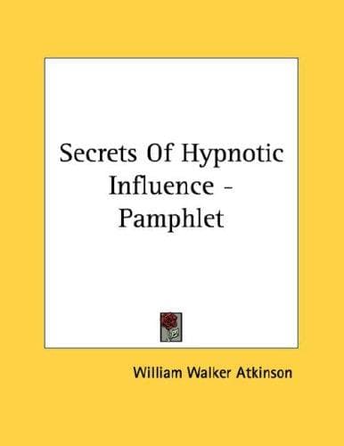Tapa de Secrets Of Hypnotic Influence - Pamphlet