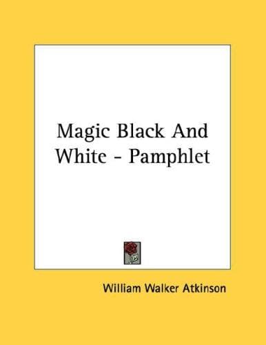 Tapa de Magic Black And White - Pamphlet