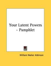 Tapa de Your Latent Powers - Pamphlet