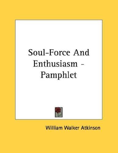 Tapa de Soul-Force And Enthusiasm - Pamphlet