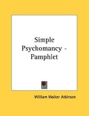 Tapa de Simple Psychomancy - Pamphlet