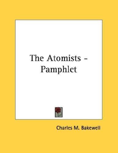 Tapa de The Atomists - Pamphlet