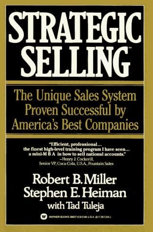 Tapa de Strategic selling