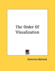 Tapa de The Order Of Visualization
