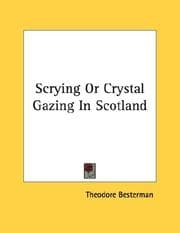 Tapa de Scrying Or Crystal Gazing In Scotland