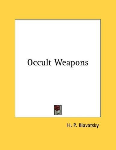 Tapa de Occult Weapons