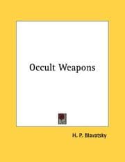 Tapa de Occult Weapons