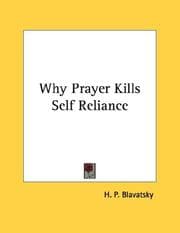 Tapa de Why Prayer Kills Self Reliance