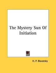 Tapa de The Mystery Sun Of Initiation