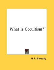 Tapa de What Is Occultism?